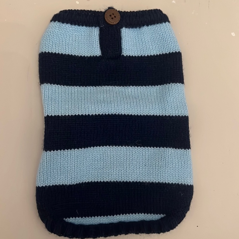 Striped Dog Sweater